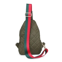 Ace - Quilted Nylon Sling Backpack