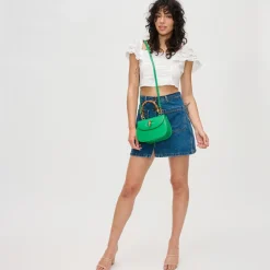 Allison - Bamboo Top Handle Crossbody