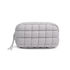 Cloud Nine - Quilted Puffer Nylon Cosmetic Pouch