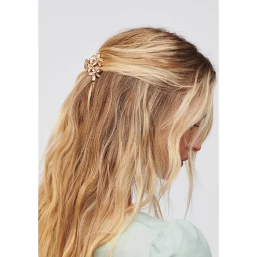 Flower Design Hair Claw - 2 Pack Hair Claw