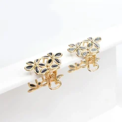 Flower Design Hair Claw - 2 Pack Hair Claw