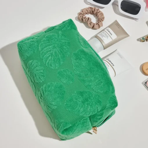 Palm Breeze Cosmetic Pouch