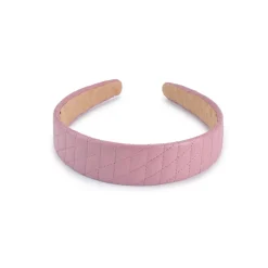 Quilted Vegan Leather Headband Headband