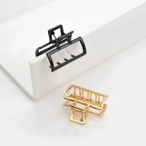 Simple Metal Claw - 2 Pack Hair Claw