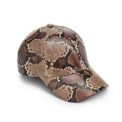 Vegan Leather Baseball Hat Baseball Cap